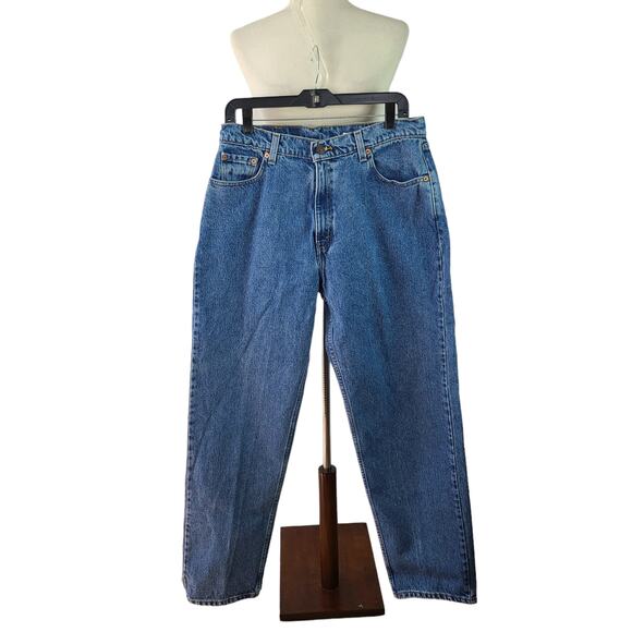 Levis 560 Red Tab Hi Rise Loose Straight Leg Vintage Jeans 14 R Waist 31 - Picture 1 of 5